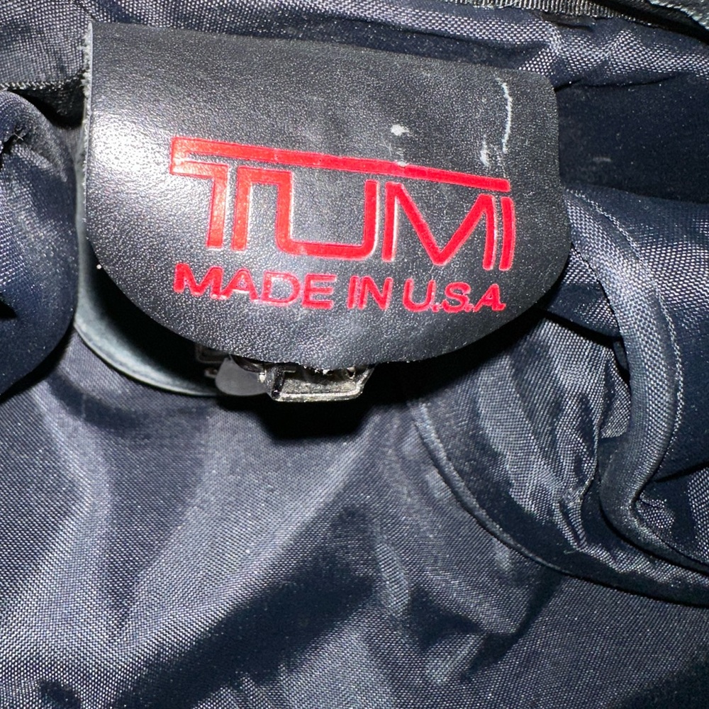 TUMI ALPHA BI FOLD GARMENT BAG BUSINESS CARRY ON BALLISTIC NYLON LUGGAGE